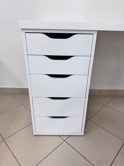 Ikea Lagkapten/Alex 120x60cm + otočná židle - 3