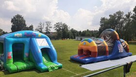 Pronájem skákacího hradu Peppa Pig, překážková dráha - 3