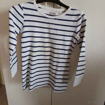 5x bavlněné triko s dl.rukávem 134-140 - 3