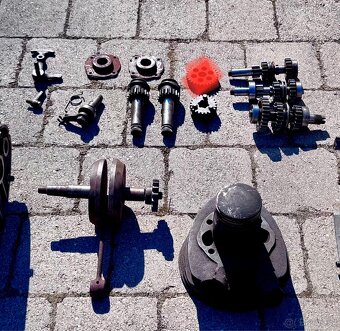 Jawa ČZ kývačka půlbuben, ČZ - díly motoru - 3