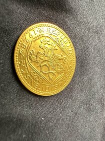 Stará zlatá mince - Svatováclavský dukát 1928 - 3