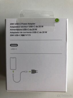 USB-C napájecí adaptér pro iPhone a kabel. - 3