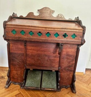 Harmonium Schiedmayer Pianofortefabrik Stuttgart 2.pol.19.s - 3