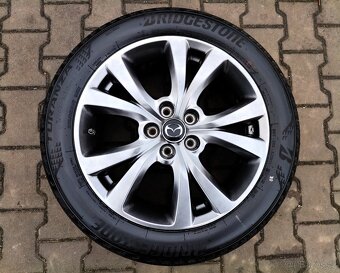 Alu kola originál Mazda CX-30 5x114,3 R18 KRÁSNÁ SADA - 3