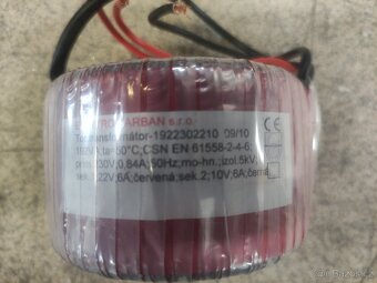 Transformátor Toroidní 22V, 10V - 3