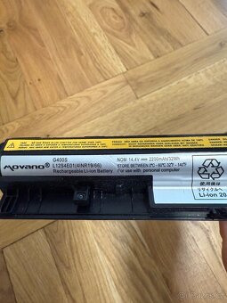Baterie k notebooku lenovo g400s - 3
