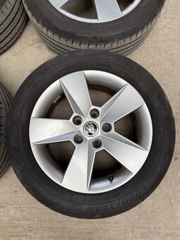 ALU Kola R16 - TOP STAV, ZÁNOVNÍ PNEU - 3