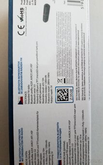 Bluetooth reproduktor s FM rádio - 3