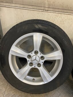 Letní alu 5x112 r16 s pneu 205/65 r16c - 3