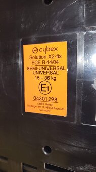 Autosedačka CYBEX Pallas 2-FIX 2016, Strawberry - 3