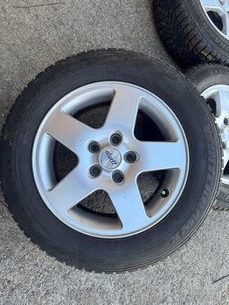 Alu kola r15 5x110 65.1 zimní pneu - 3