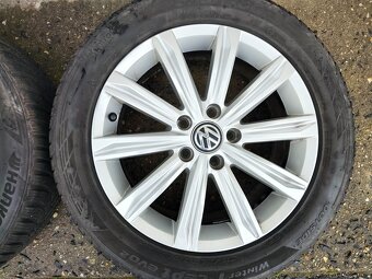 17"zimní alu sada Stockholm 5x112 origo Touran 2 215/55 - 3