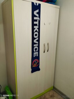 Postel, komoda, skříň, police - 3