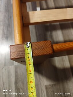 Dřevěná postel z masivu - 3