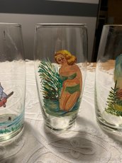 raritní pivní sklenice - ručně malované - 3