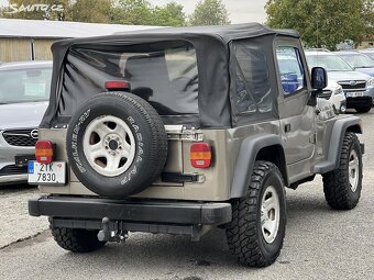 🚗 Jeep Wrangler 2.4i Sport 4x4 NAVIJÁK TAŽNÉ - 3