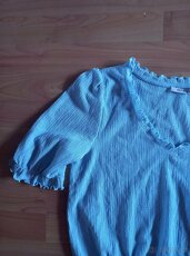 modrá halenka orsay - 3