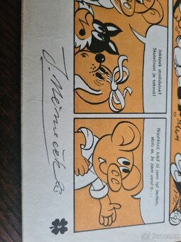 Čtyřlístek c.4 1969 podepsaný Němeček - 3