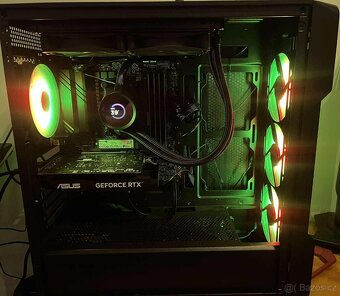 Herní PC set – Ryzen 7 / RTX 3050 + 2× 144Hz monitor - 3