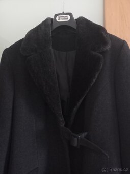 Vlněný kabát s kašmírem vel. 40/L - 3