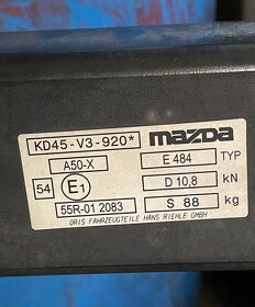 Tažné zařízení Mazda CX-5 odnímatelné orig. KD45-V3-920B - 3