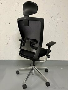 Kancelářská židle Sidiz s podhlavníkem a bederní opěrkou - 3