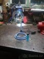 modrá točená lampa - 3