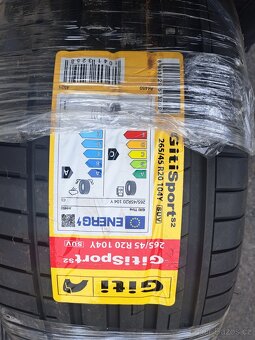 Giti Gitisport S2 265/45 r20 nové pneu 2ks. - 3