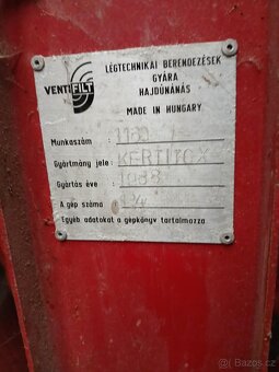 Ventilátor k rosiči do sadů - 3