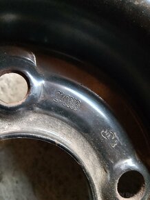 5,5x14 4x100 et46 ocelové disky Hyundai/Kia - 3