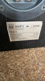 IQ TED 4 sloupove reproduktory + Sony speaker system - 3