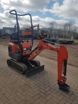 Minirypadlo Kubota K 008-3 - 3