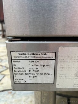Profi gastro elektrický sporák - 3