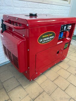 Nová dieselová elektro centrála 5,5kW 12/220/380V - 3