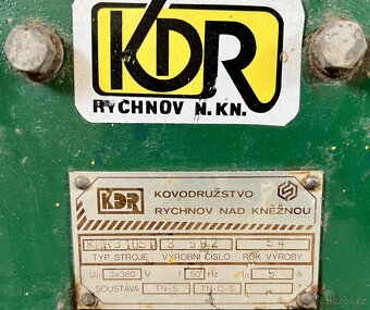Srovnávací frézka+tloušťkovací frézka KDR 310 - 3