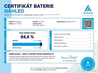 VW ID.3 Pro Performance 39tkm ACC 150kW - záruka Autodraft - 3