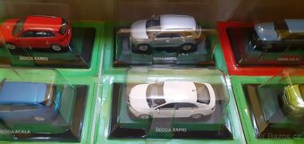 Modely škoda 1:43 DeAgostini - 3