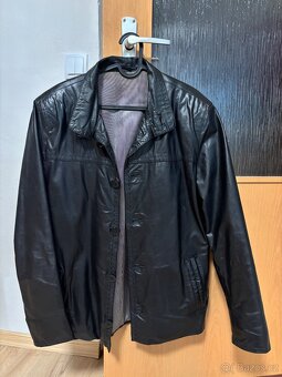 Pánská koženková bunda velikosti L-XL - 3