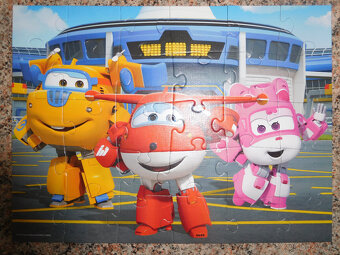 Kostky 36 ks, puzzle Super wings, Incredibles, Brainbox - 3