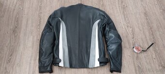 Kožená bunda na motorku Spark - 3