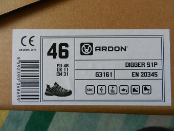 Nové pracovní boty Ardon vel. č. 46 - 3