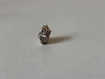 Pandora- stříbrný přívěsek sova - 3