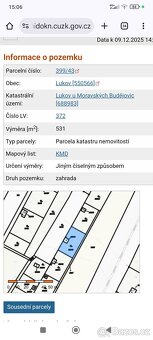 Prodám 1/2 podilu na zahrade - 3