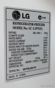 Americká Lednice lg s ledovačem - 3