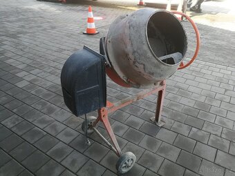 stavební míchačka Lescha, objem 140 L - 3