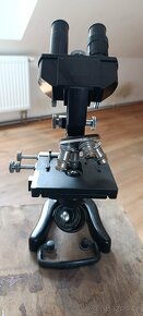 Starožitný mikroskop Wetzlar - 3