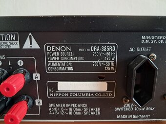 Reciever DENON DRA 385RD - 3