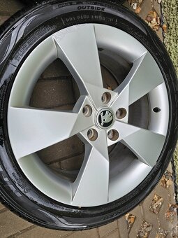 ALU kola letní Škoda 5x112 R17 Denom Octavia III - 3