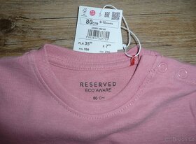 Tričko Reserved vel. 80 - 3
