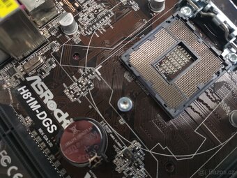 zákaldná doska Asrock H81M-DGS pre intel CPU 4.gen - 3